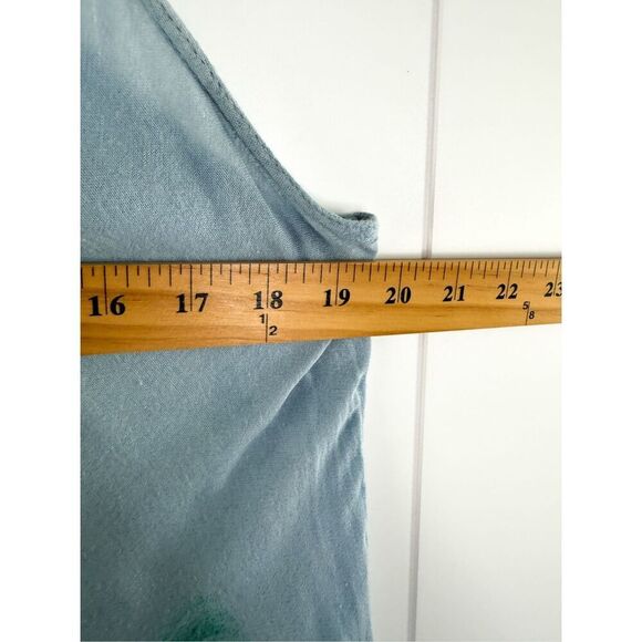 Advance Apparels Hawaiian Palm Tree V-Neck Tie Dye Umbrella Dress Beach Vacation - Picture 7 of 10